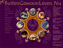 Tablet Screenshot of buitengewoonleven.nu